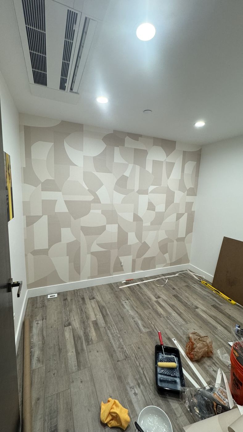 Wallpaper Hanging & Removal in Redondo Beach, CA, project photo 1